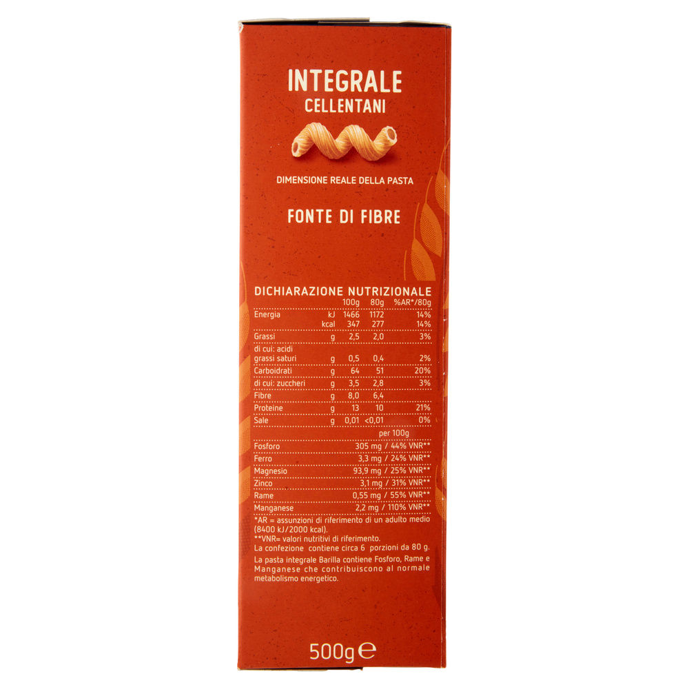 CELLENTANI INTEGRALI BARILLA G 500 - 4