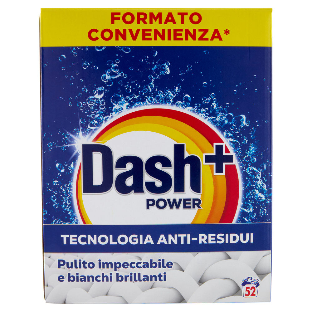 DETERSIVO LAVATRICE POLVERE DASH 52MIS KG 2,6 - 0