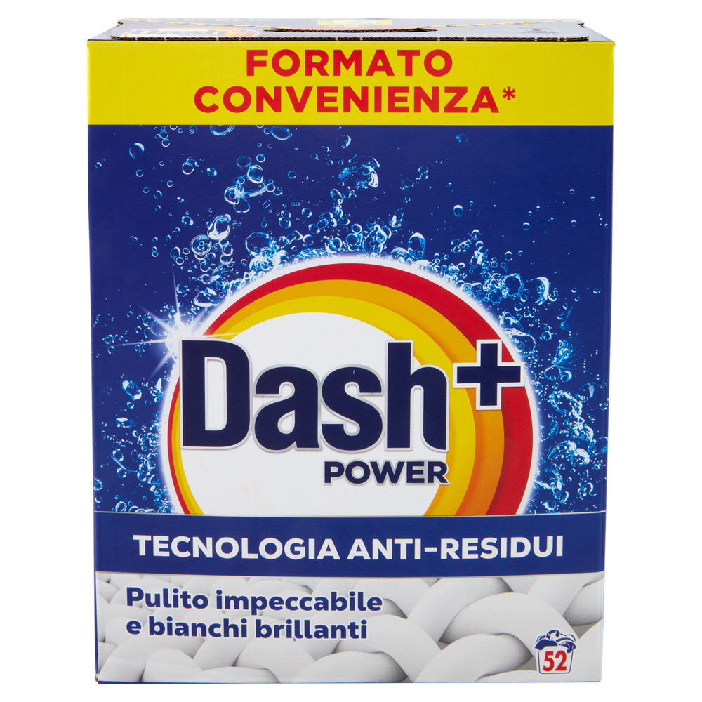 DETERSIVO LAVATRICE POLVERE DASH 52MIS KG 2,6 - 1