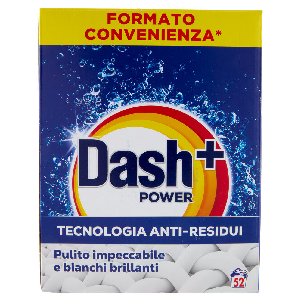 DETERSIVO LAVATRICE POLVERE DASH 52MIS KG 2,6 - 2