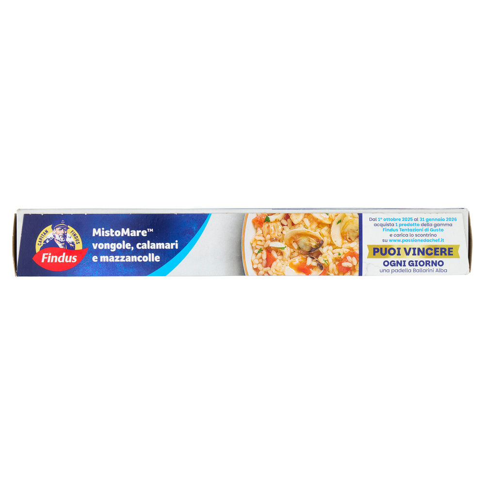 MISTO MARE VONGOLE CALAMARI E MAZZANCOLLE CAPITAN FINDUS G 400 - 14
