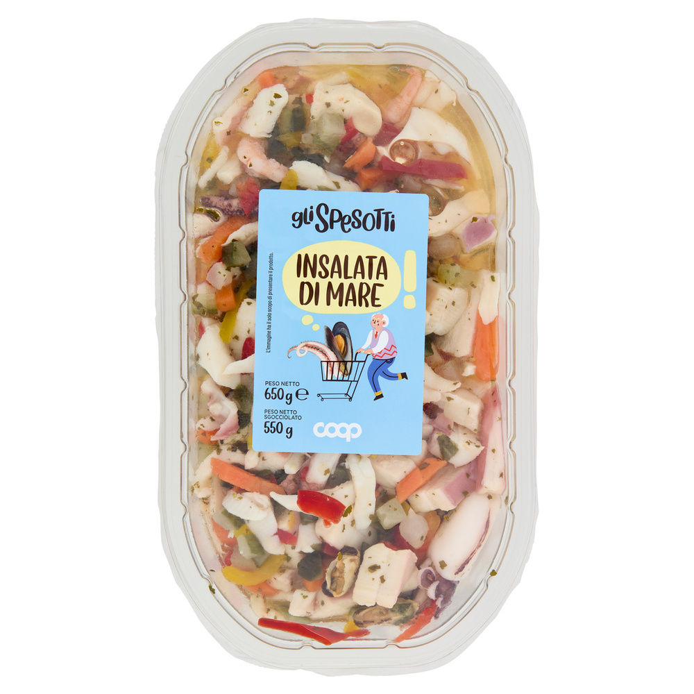 INSALATA DI MARE GLI SPESOTTI COOP G 650 - 0