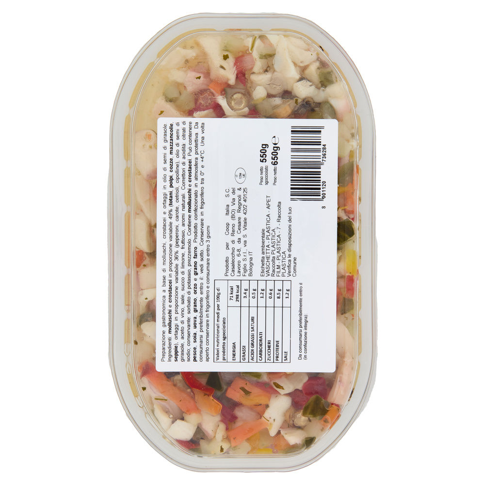INSALATA DI MARE GLI SPESOTTI COOP G 650 - 7