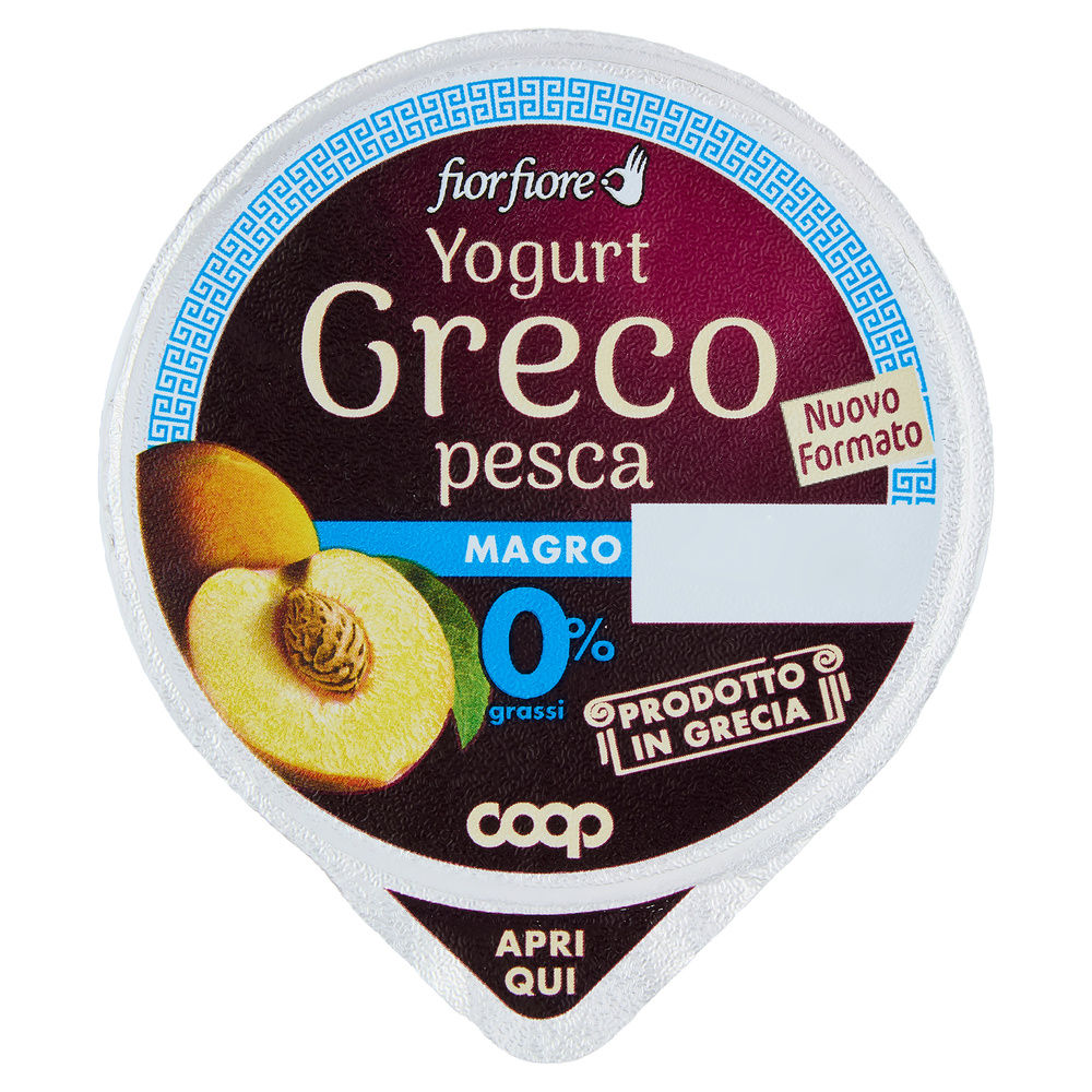 YOGURT GRECO MAGRO PESCA FIOR FIORE COOP 150 G - 2