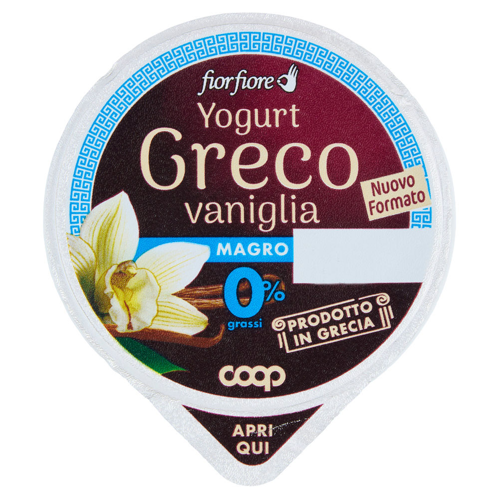 YOGURT GRECO MAGRO VANIGLIA FIOR FIORE COOP G 150 - 2