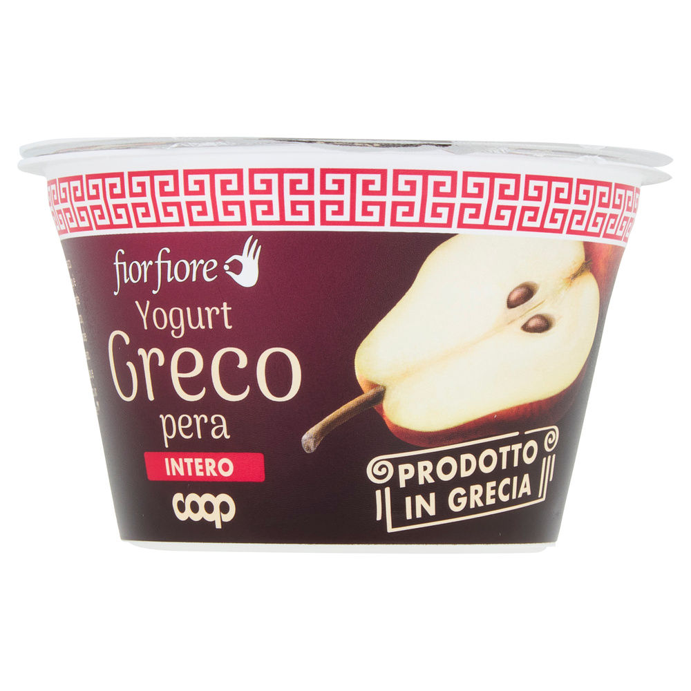 YOGURT GRECO INTERO PERA FIOR FIORE COOP 150 G - 6