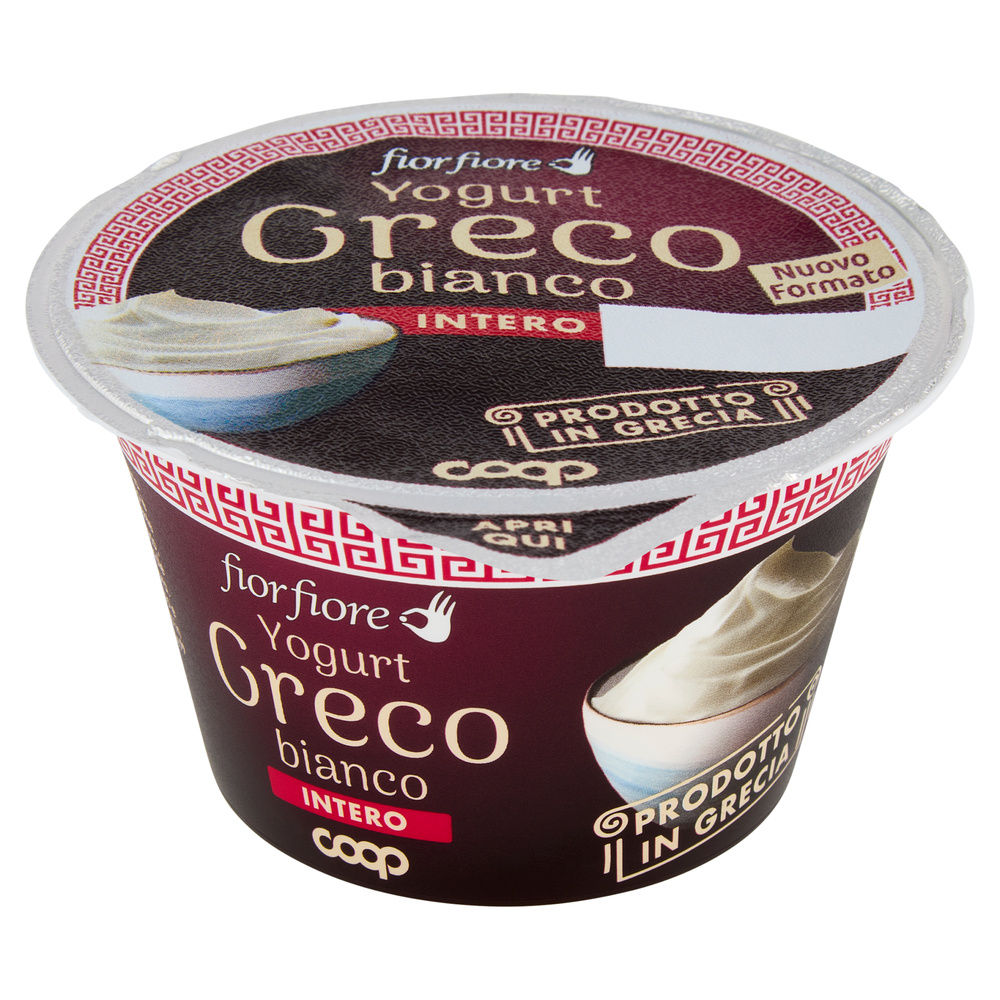 YOGURT GRECO INTERO BIANCO FIOR FIORE COOP G 150 - 1
