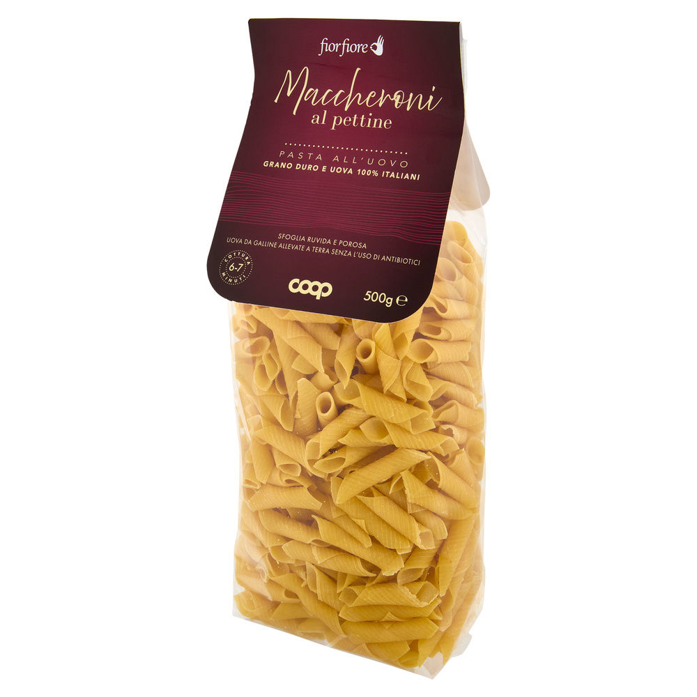 MACCHERONCINI PETTINE UOVO FIOR FIORE COOP G 500 - 8