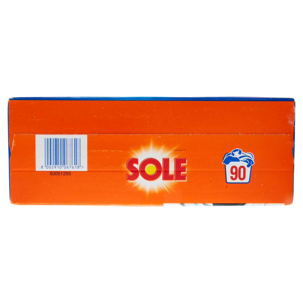 DETERSIVO LAVATRICE IN POLVERE SOLE BIANCO SPLENDENTE 90LAV KG 4,5 - 7