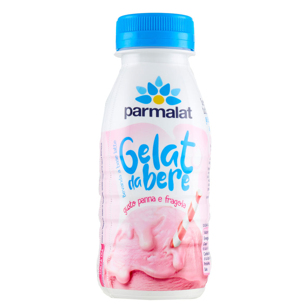 GELATO DA BERE GUSTO PANNA&FRAGOLA PARMALAT ML 250 - 2