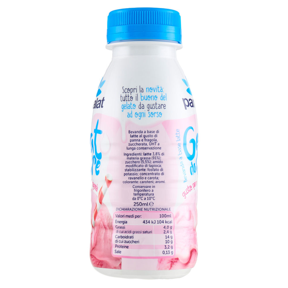 GELATO DA BERE GUSTO PANNA&FRAGOLA PARMALAT ML 250 - 5