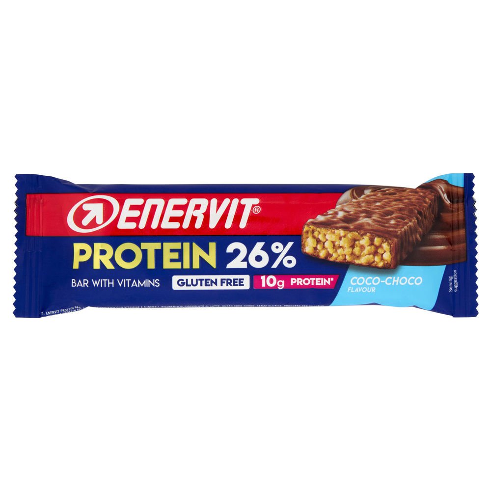BARRETTA ENERVIT SPORT PROTEIN BAR 26% COCO CHOCO G 40 - 0
