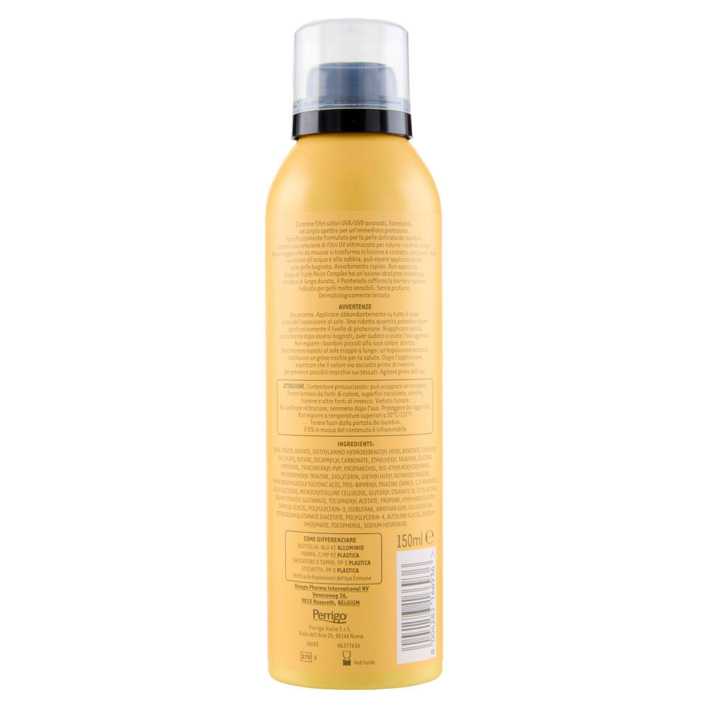 SOLARE SPRAY ANGSTROM KIDS MOUSSE SPF 50 ML 150 - 4