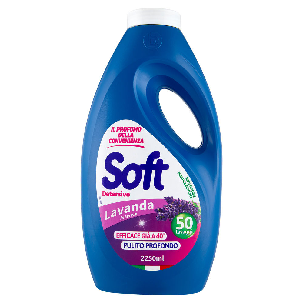 DETERGENTE LAVATRICE LAVANDA INTENSA 50 LAVAGGI SOFT 2250ML - 0