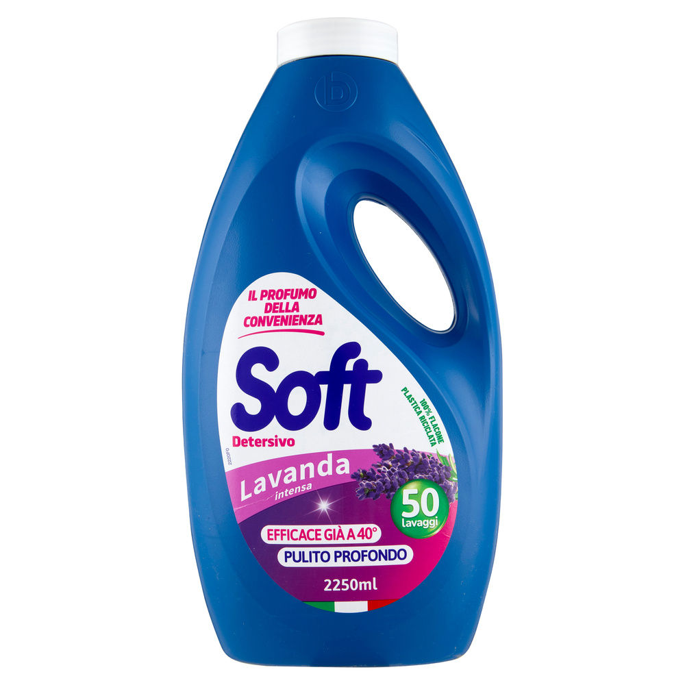 DETERGENTE LAVATRICE LAVANDA INTENSA 50 LAVAGGI SOFT 2250ML - 2