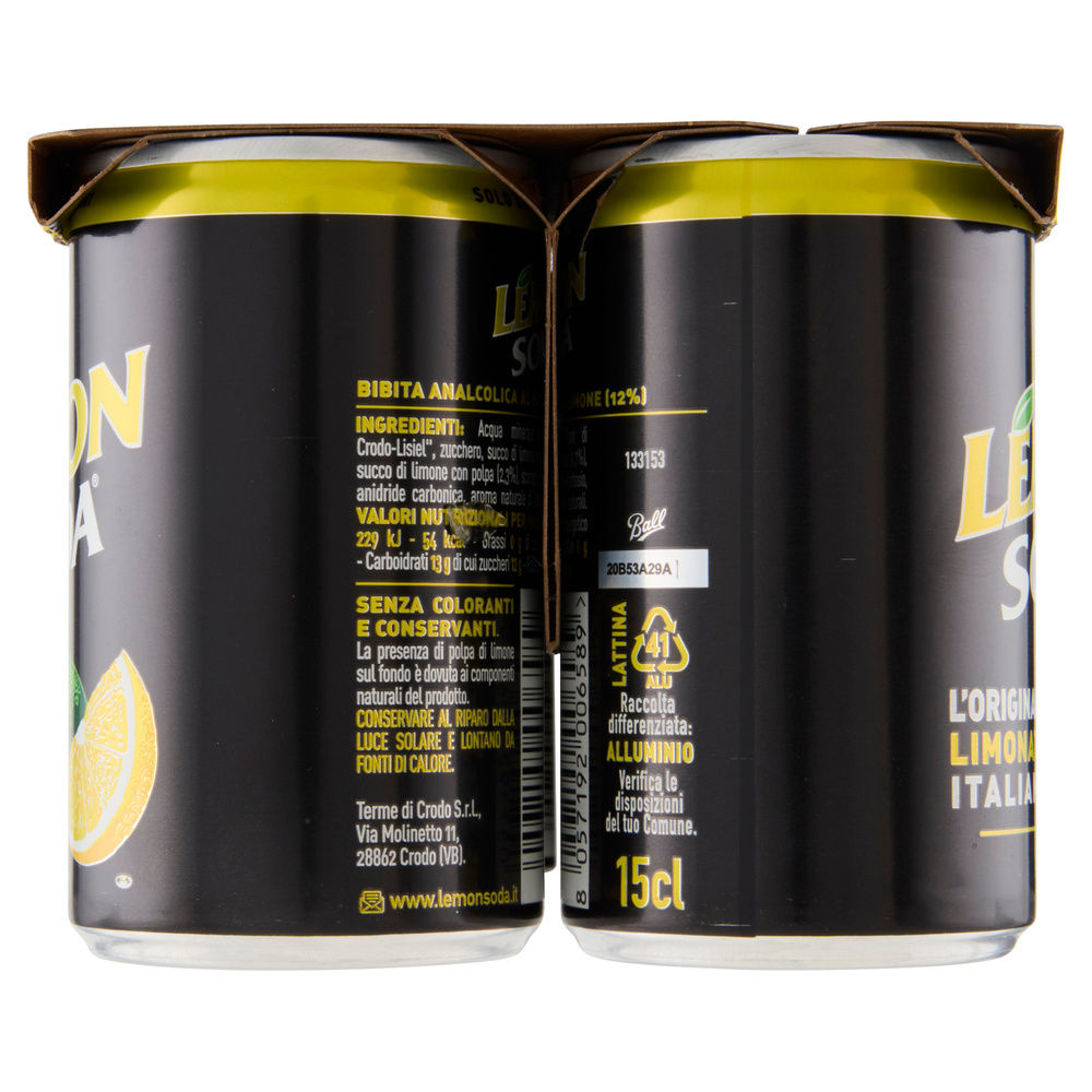 LEMONSODA LATTINA CLUSTER ML 150 X 6 - 3