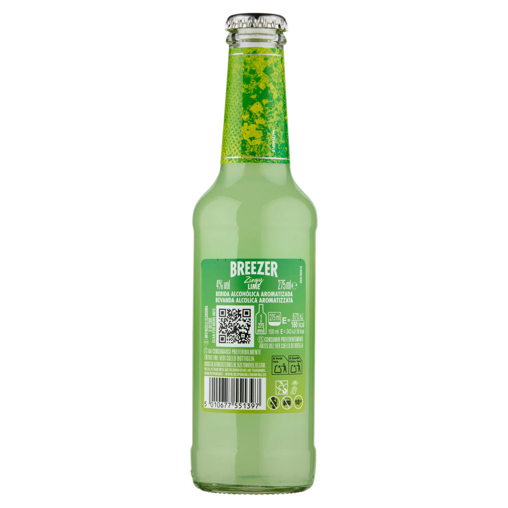 BREEZER LIME 4 GRADI BOTTIGLIA  ML 275 - 6