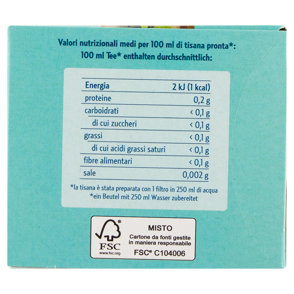 TISANA FREDDA DRENA CELL CON BETULLA E COCCO POMPADOUR SCATOLA G45 - 7