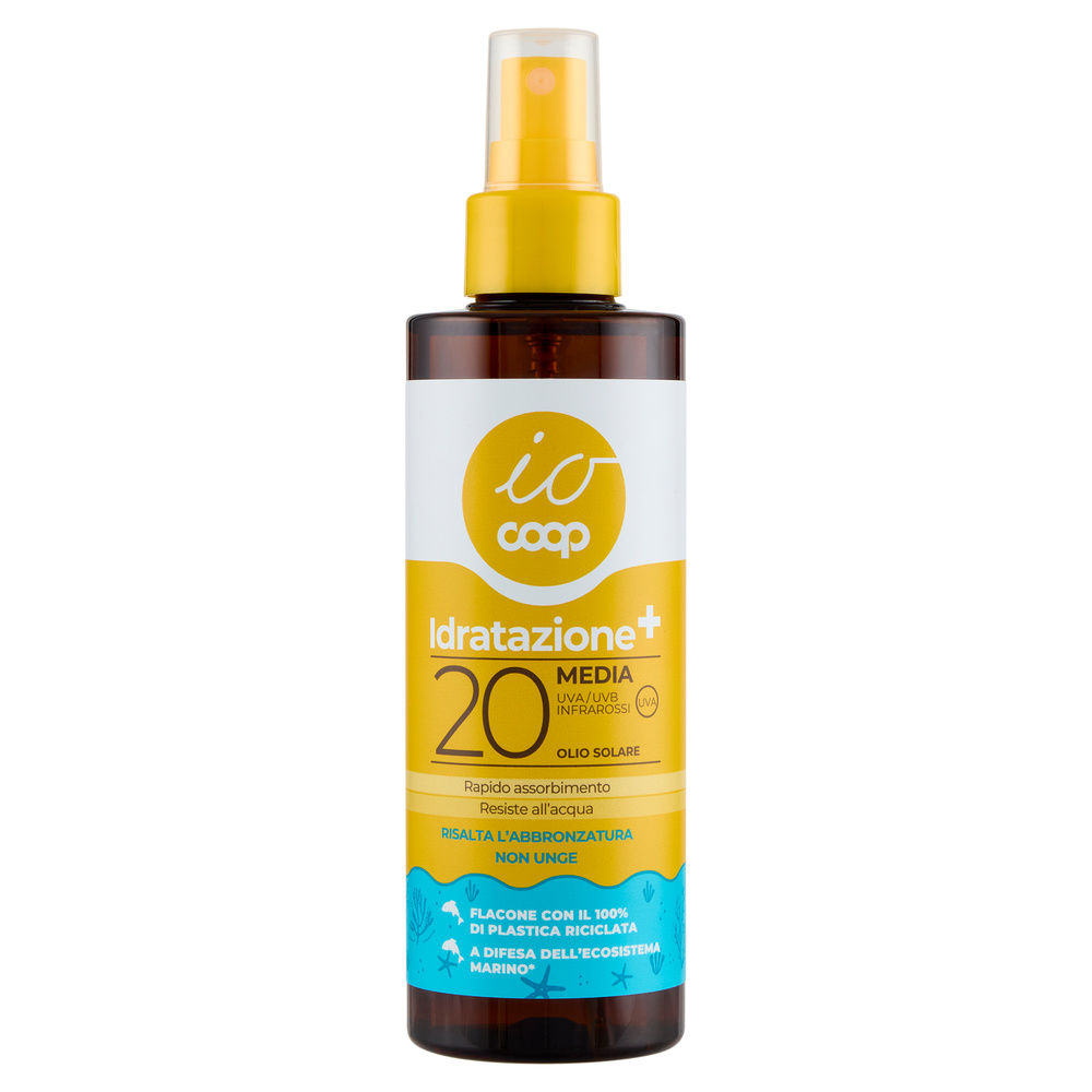 OLIO SOLARE SPF20 IO COOP ML 200 - 0