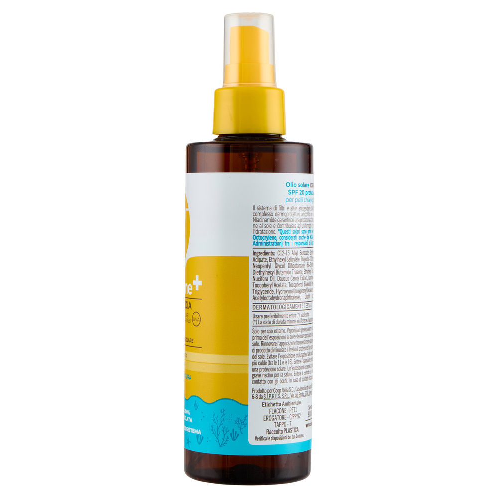 OLIO SOLARE SPF20 IO COOP ML 200 - 2