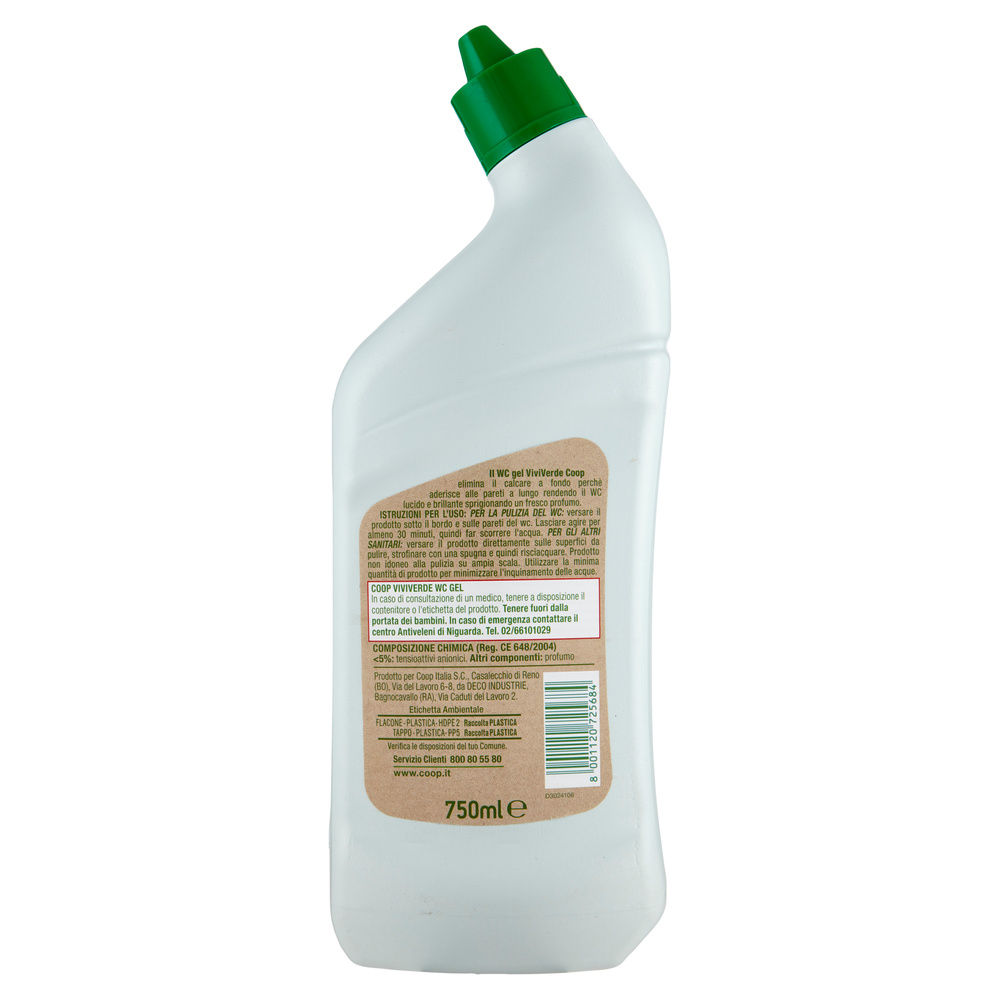 DETERGENTE WC GEL COOP VIVI VERDE ECOLABEL ML 750 - 7