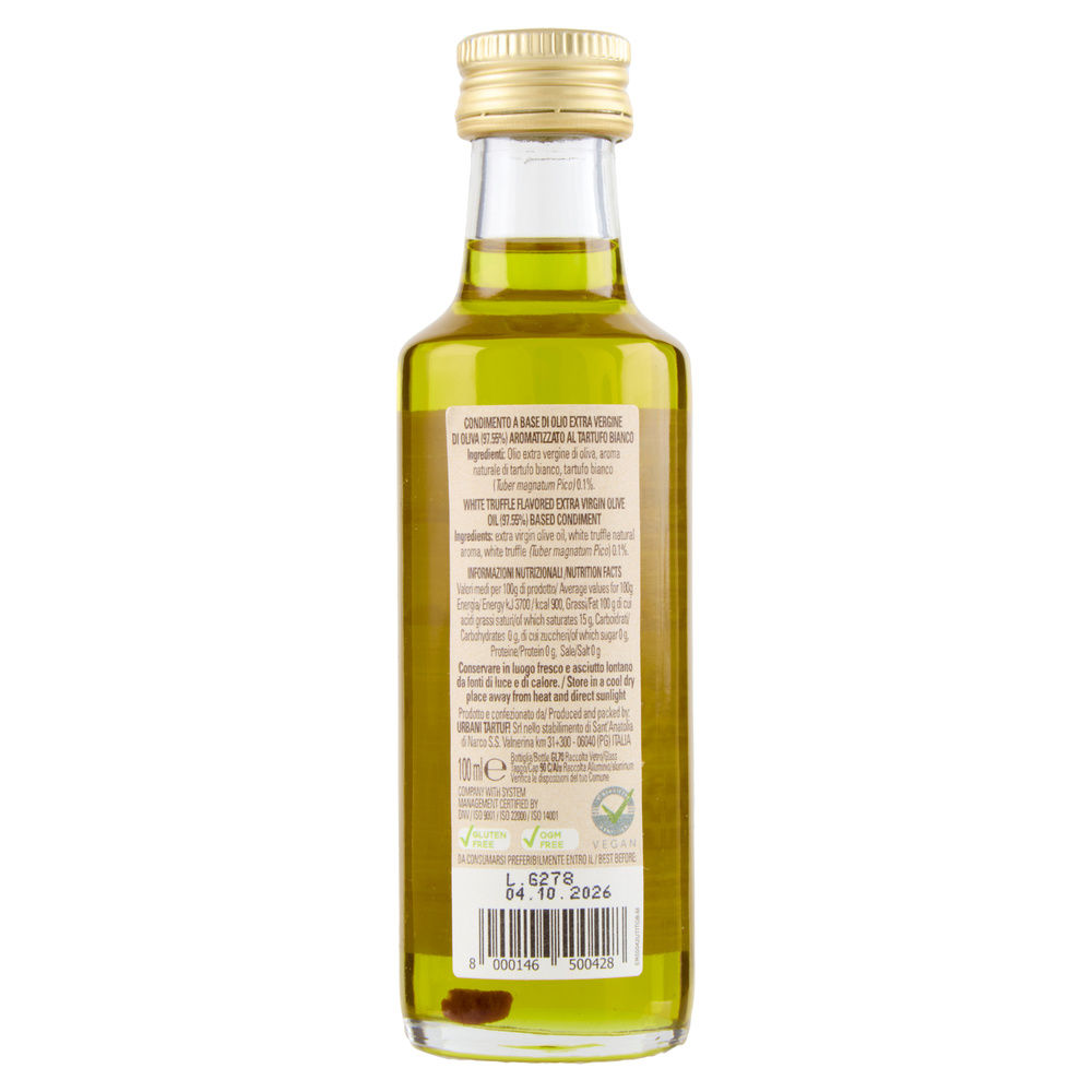 GOCCE DI TARTUFO BIANCO URBANI TARTUFI 100ML - 4