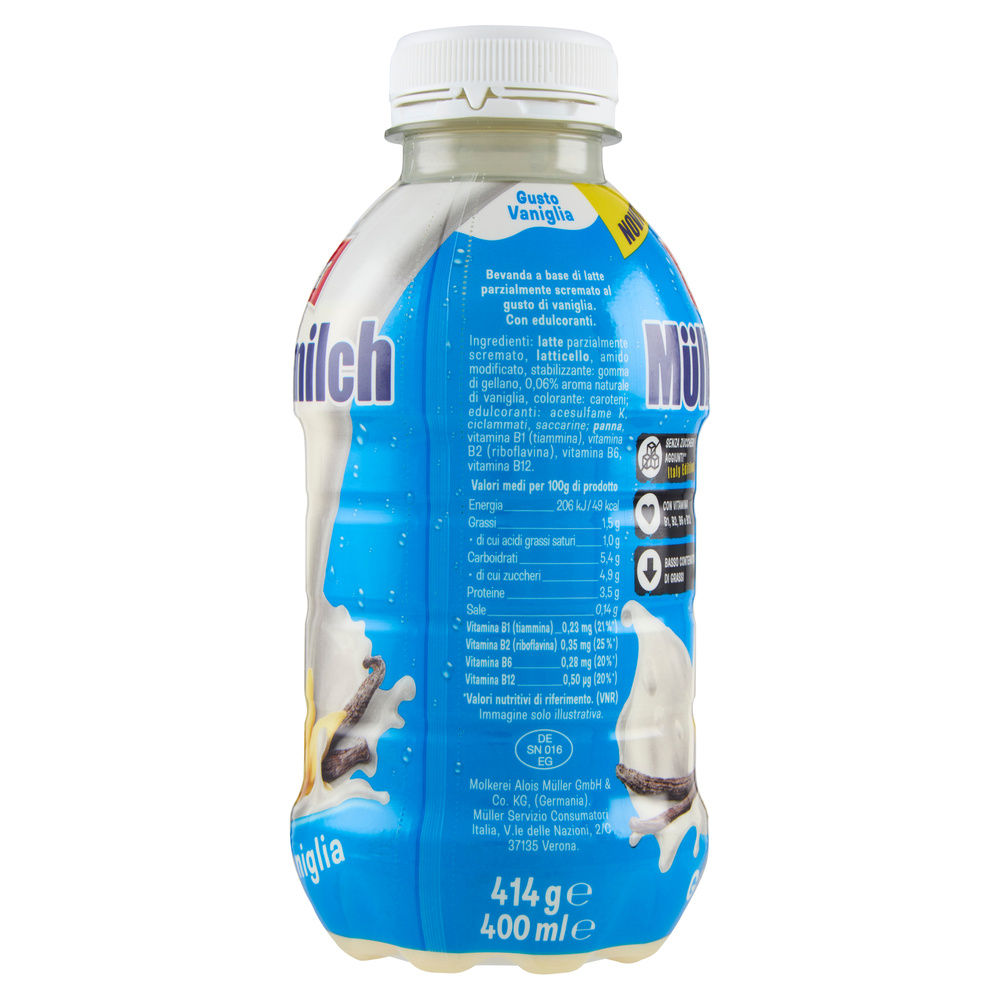 MULLERMILCH ZERO VANIGLIA MULLER ML 400 - 3