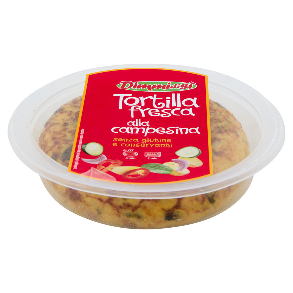 TORTILLA CAMPESINA CON VERDURE MISTE DIMMIDISI' VS G 250 - 1