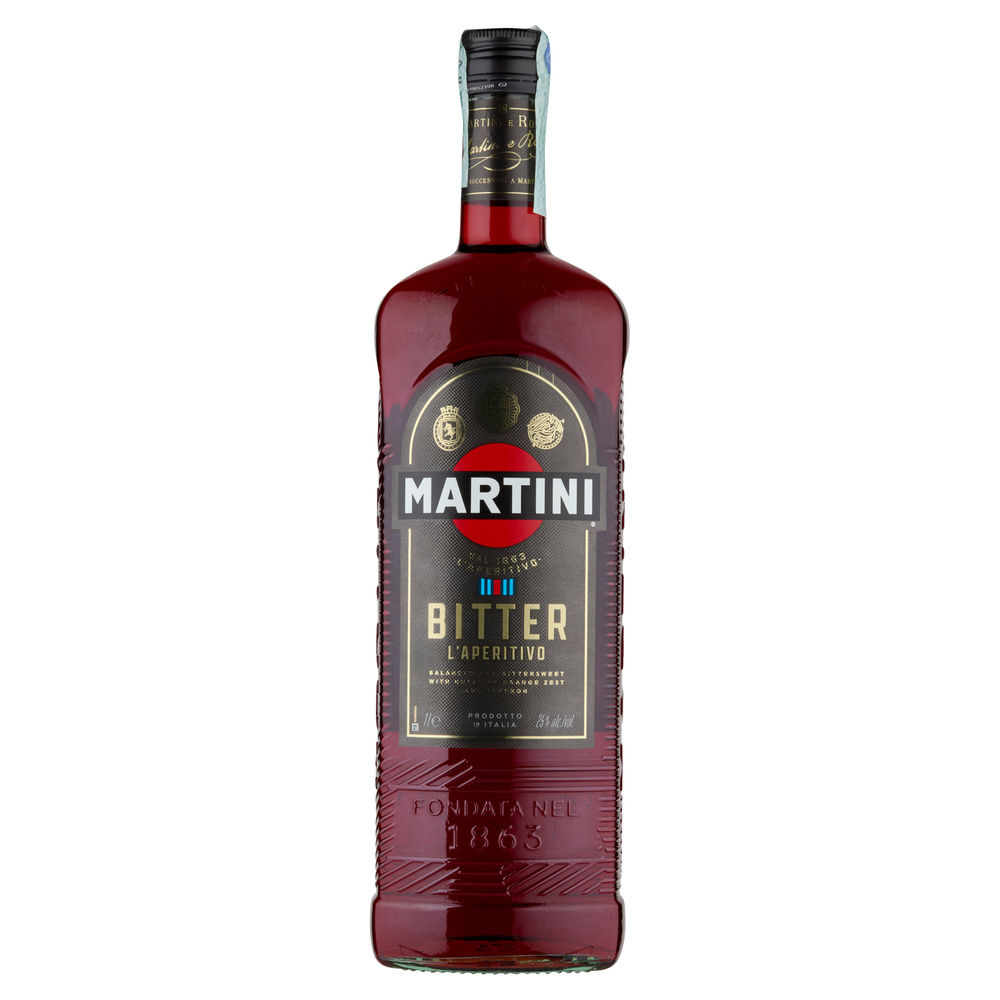 APERITIVO MARTINI BITTER 25 GRADI BOTTIGLIA L 1 - 1
