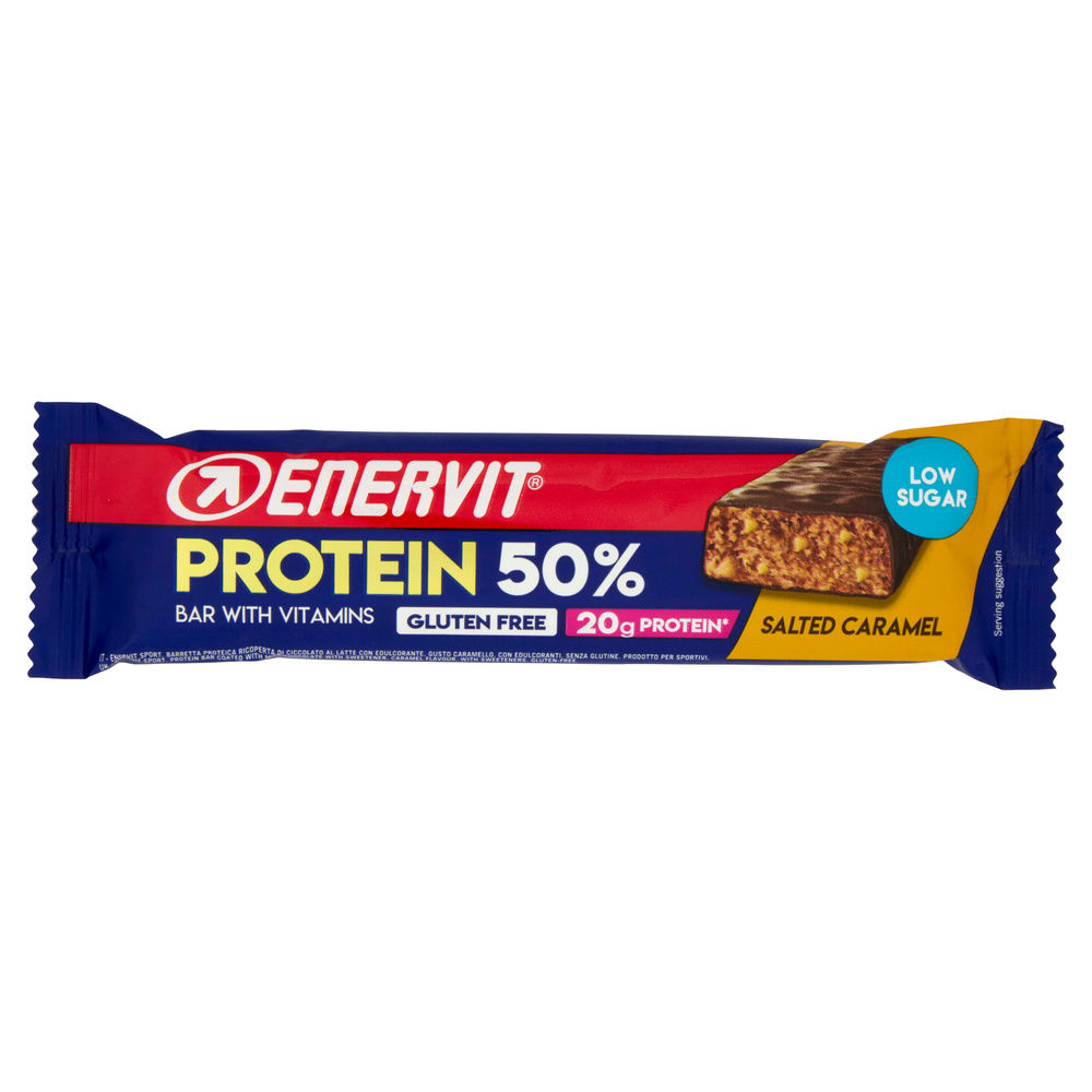 BARRETTA ENERVIT SPORT PROTEIN BAR 50% SALTED CARAMEL G 40 - 1