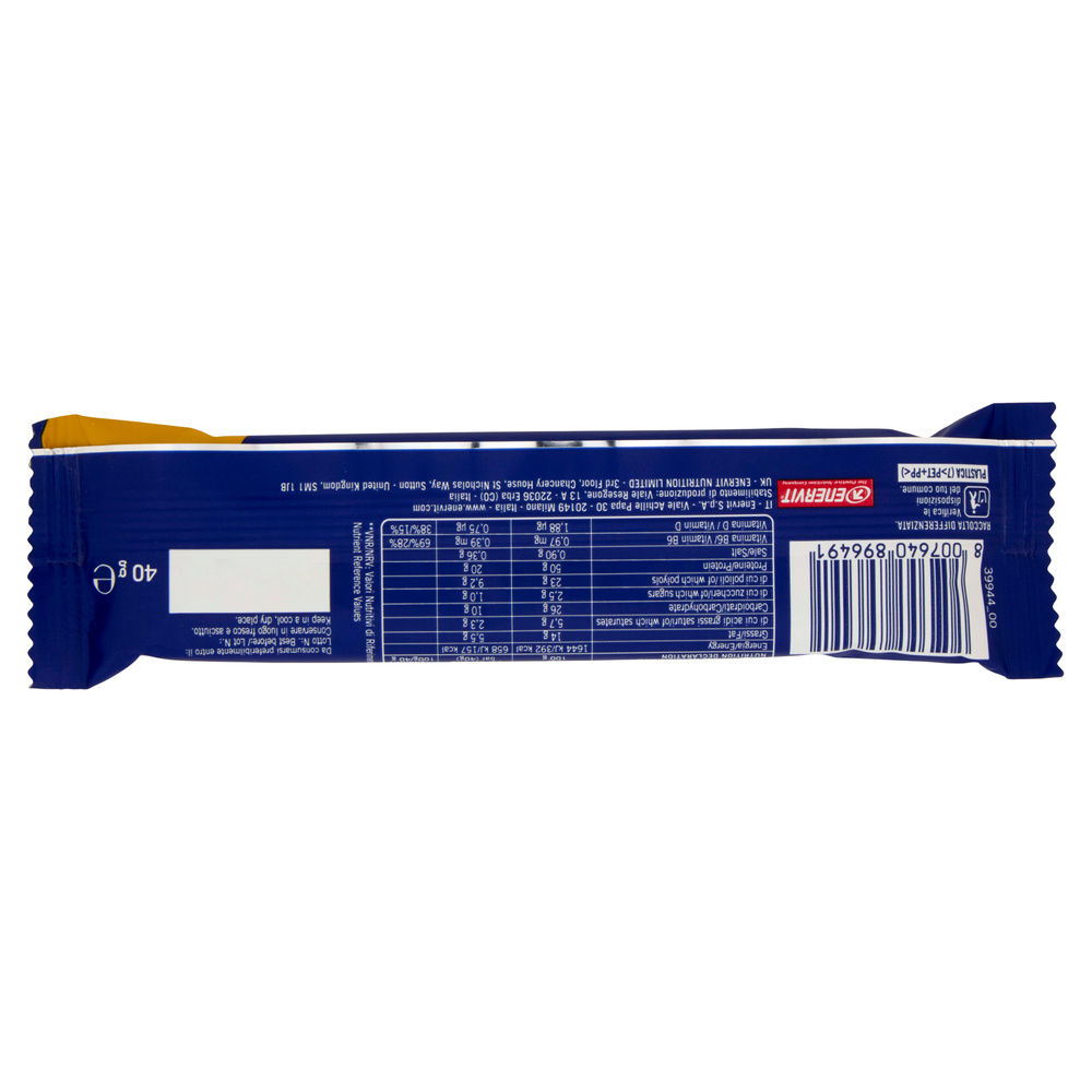 BARRETTA ENERVIT SPORT PROTEIN BAR 50% SALTED CARAMEL G 40 - 3