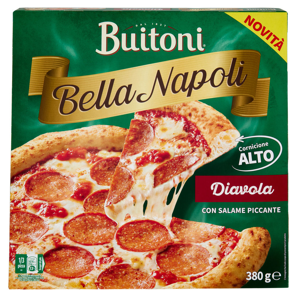 PIZZA BELLA NAPOLI DIAVOLA BUITONI G 380 - 1