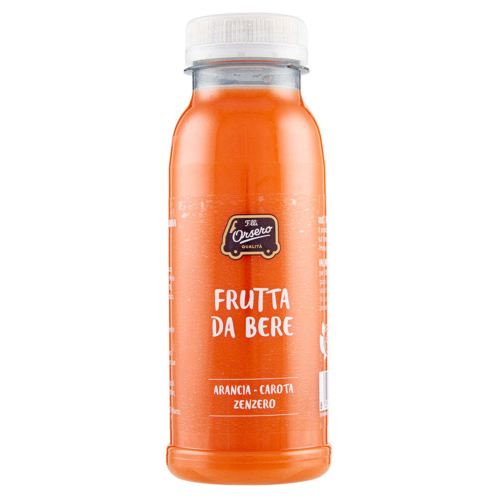 SPREMUTA ARANCIO CAROTA E ZENZERO F.LLI ORSERO BTG ML 250 - 4