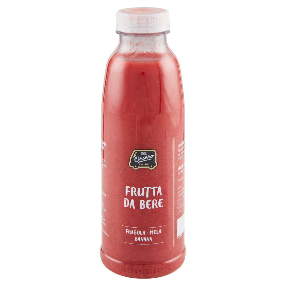 SPREMUTA FRAGOLA MELA E BANANA F.LLI ORSERO BTG ML 500 - 2