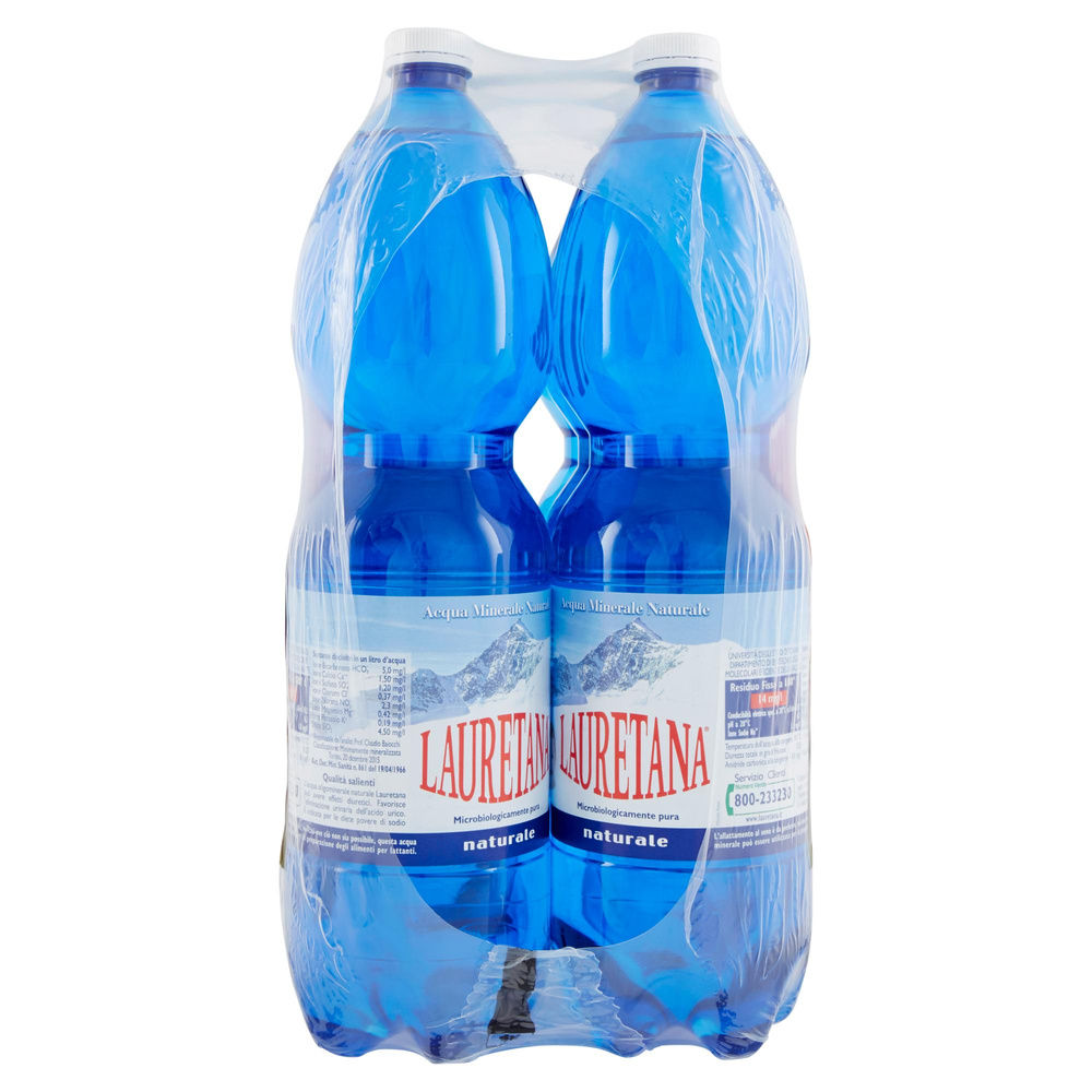 ACQUA MINERALE NATURALE CLUSTER LT 1,5X6 - 3