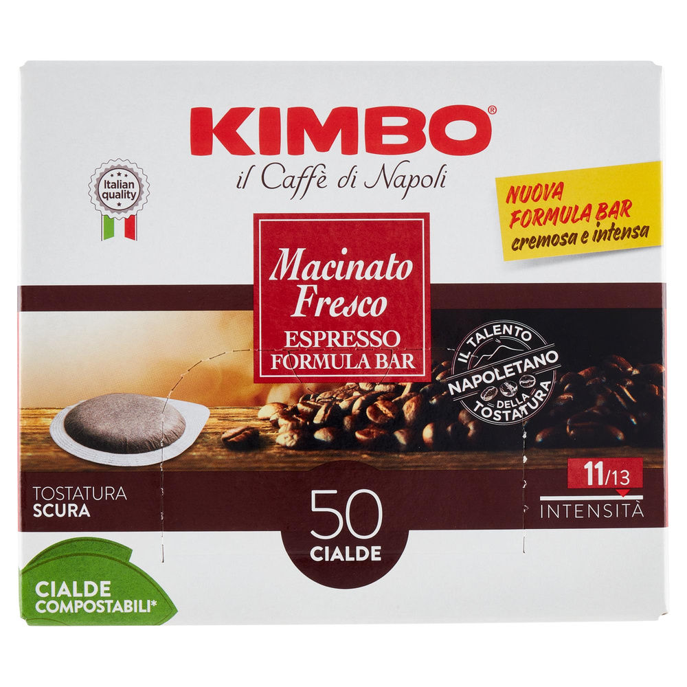 CIALDE COMP. KIMBO MACINATO FRESCO X50 PZ G 365 - 1