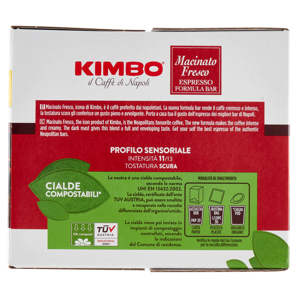 CIALDE COMP. KIMBO MACINATO FRESCO X50 PZ G 365 - 2