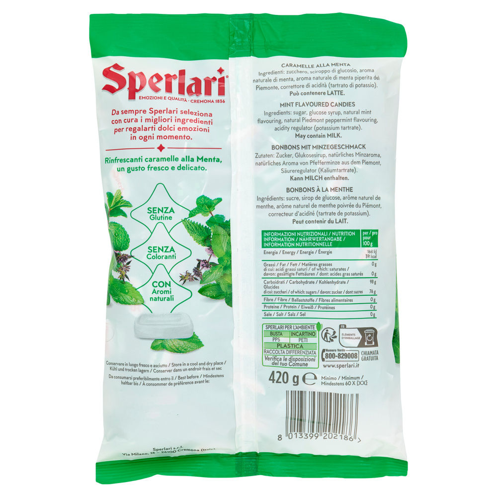 CARAMELLE DURE MENTA SPERLARI G420 - 5