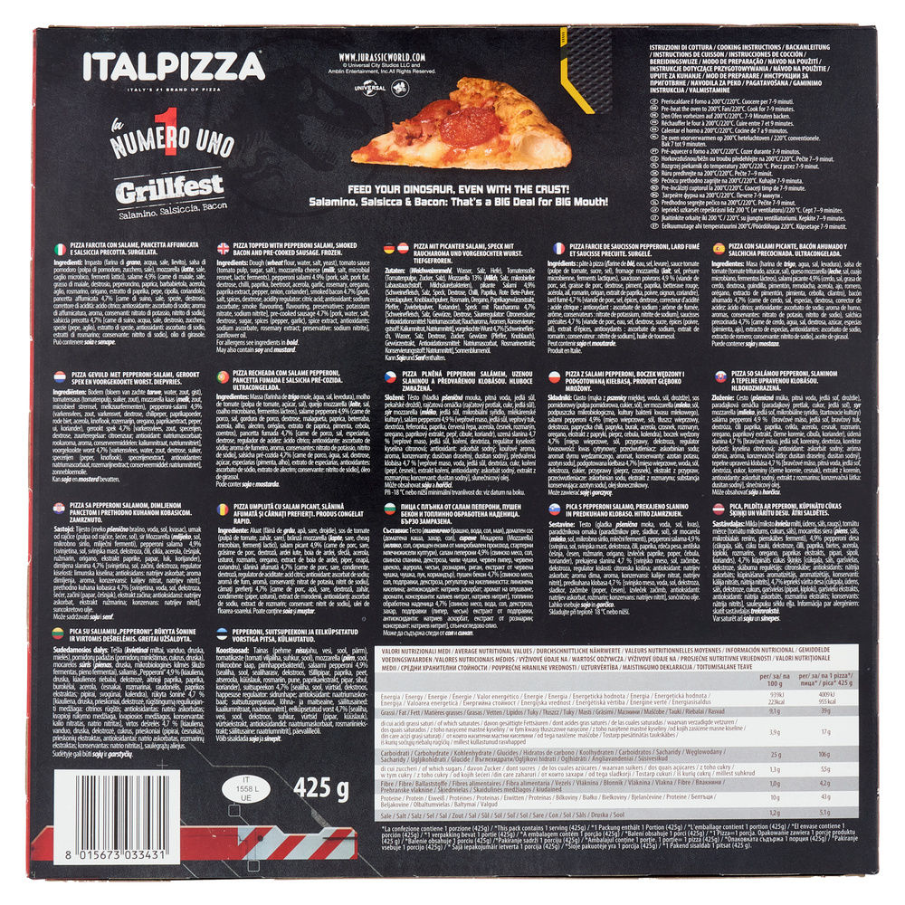 PIZZA GRILLFEST LA NUMERO UNO ITALPIZZA G 425 - 4