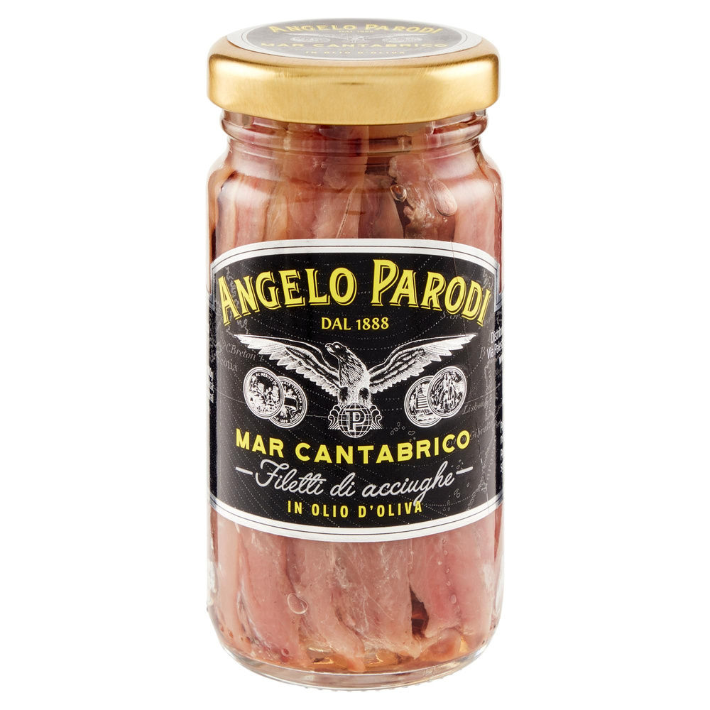 FILETTI DI ACCIUGHE OLIO OLIVA ANGELO PARODI VV G 100 - 6