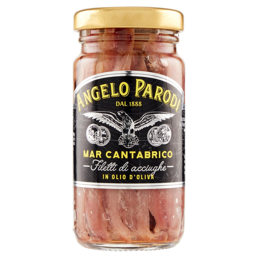 FILETTI DI ACCIUGHE OLIO OLIVA ANGELO PARODI VV G 100 - 7
