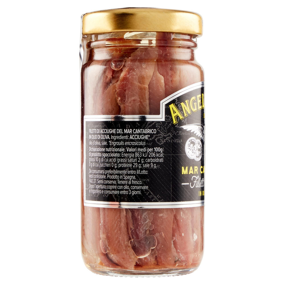 FILETTI DI ACCIUGHE OLIO OLIVA ANGELO PARODI VV G 100 - 1