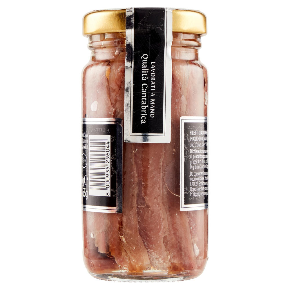 FILETTI DI ACCIUGHE OLIO OLIVA ANGELO PARODI VV G 100 - 2