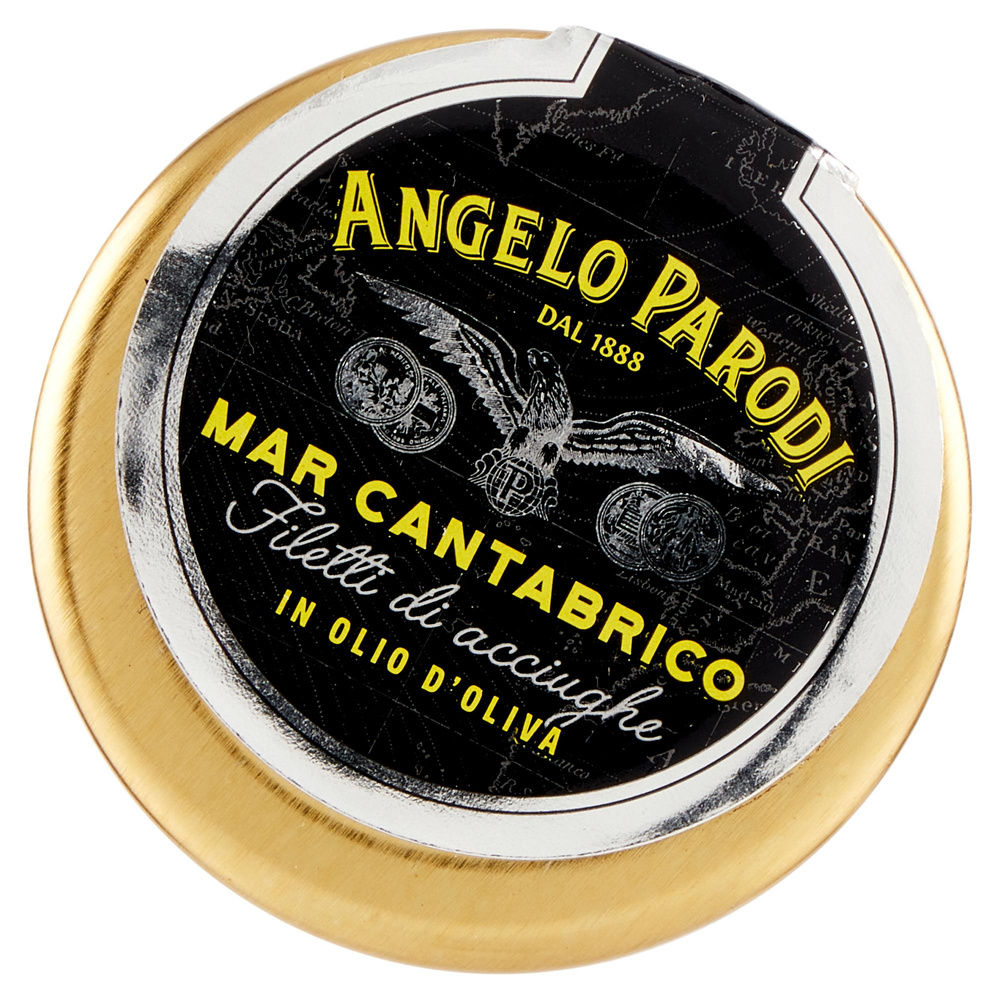 FILETTI DI ACCIUGHE OLIO OLIVA ANGELO PARODI VV G 100 - 4