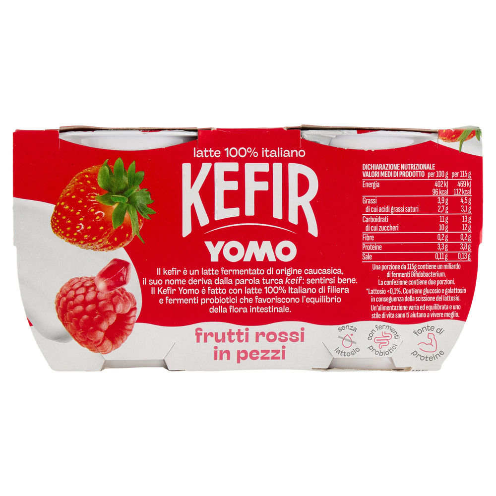 KEFIR CUCCHIAIO FRUTTI ROSSI YOMO G 115 X2 - 4