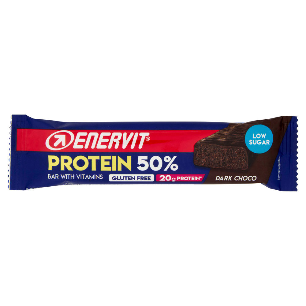 BARRETTA ENERVIT SPORT PROTEIN BAR 50% DARK CHOCO G 40 - 1