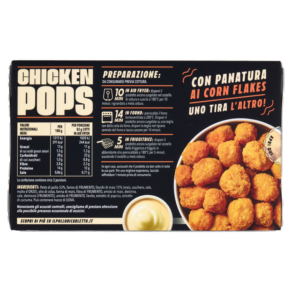CHICKEN POPS FINDUS 22PZ G 250 - 4