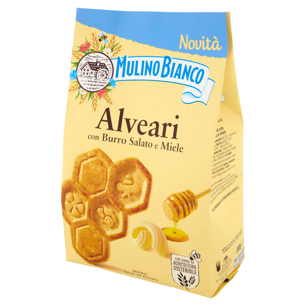 BISCOTTI ALVEARI MULINO BIANCO SACCHETTO G 300 - 2