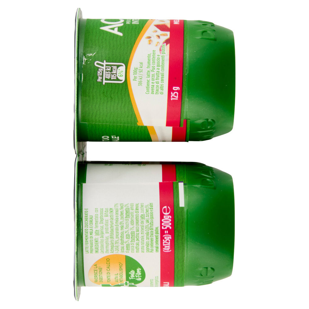 ACTIVIA FIBRE MELA E CEREALI 4X125 G - 5