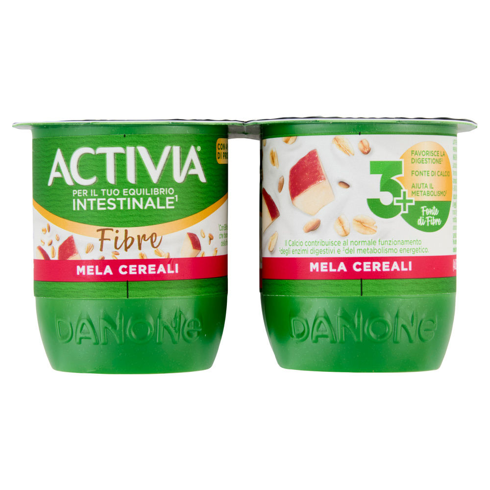 ACTIVIA FIBRE MELA E CEREALI 4X125 G - 7